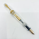 Delta Mid-sized DolceVita Demonstrator Fountain Pen - Fine 14kt Gold Nib