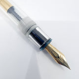 Delta Mid-sized DolceVita Demonstrator Fountain Pen - Fine 14kt Gold Nib