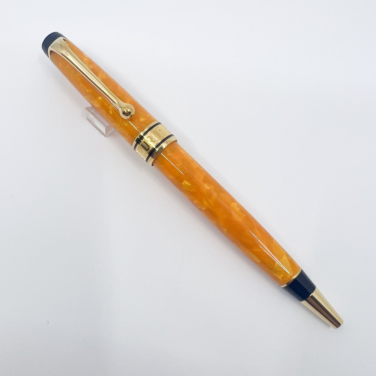 Aurora Sole Marbled Orange Limited Edition  Ballpoint Pen