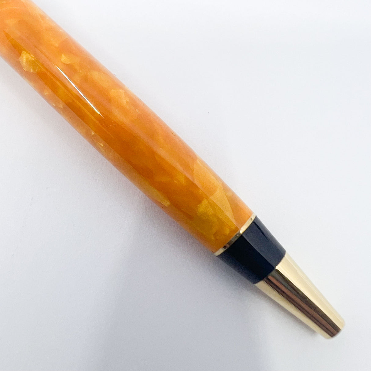 Aurora Sole Marbled Orange Limited Edition  Ballpoint Pen