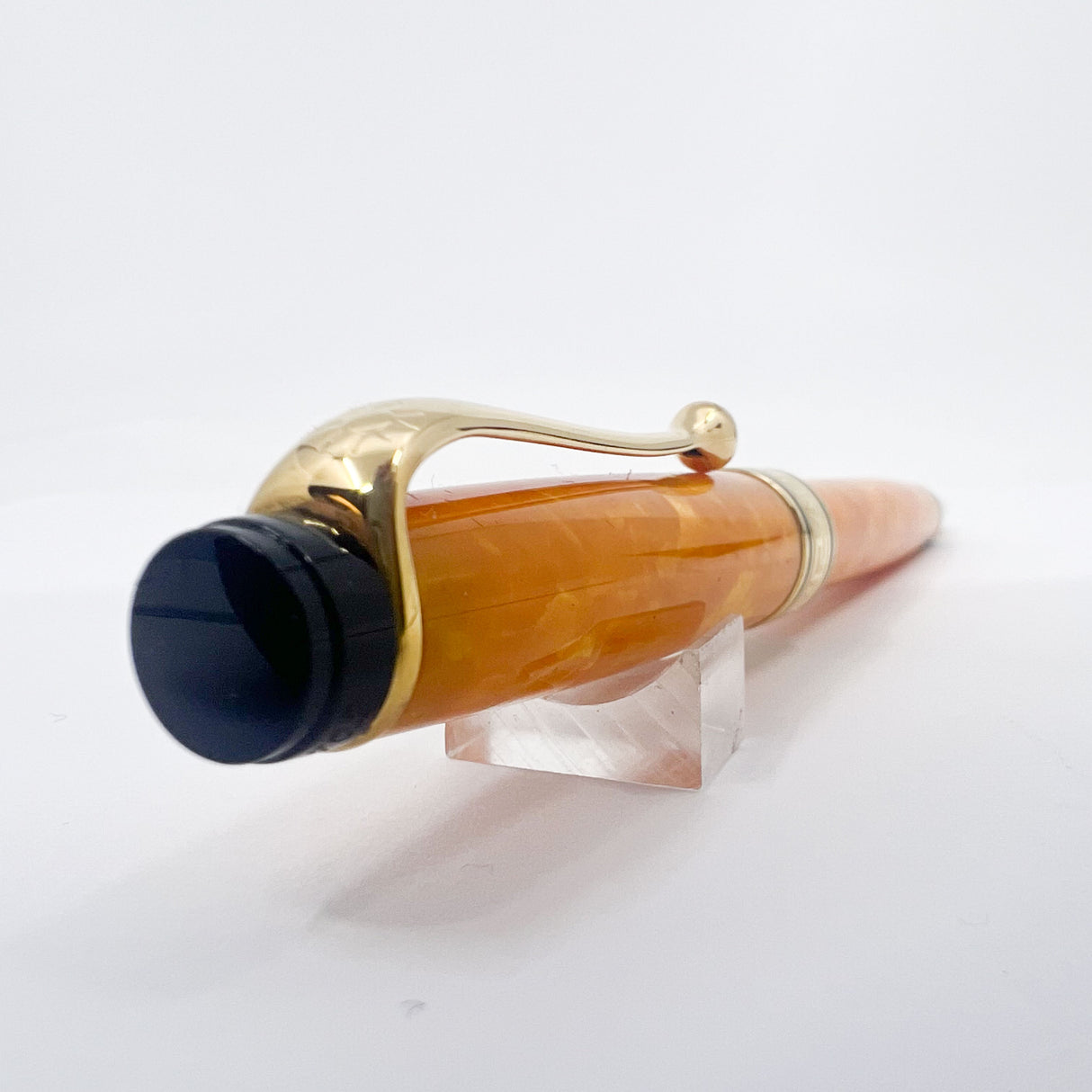 Aurora Sole Marbled Orange Limited Edition  Ballpoint Pen