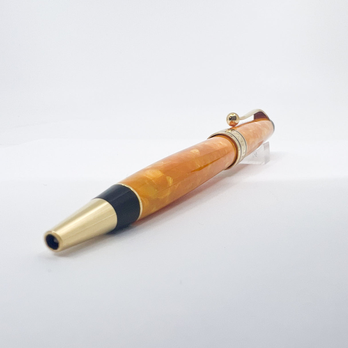 Aurora Sole Marbled Orange Limited Edition  Ballpoint Pen
