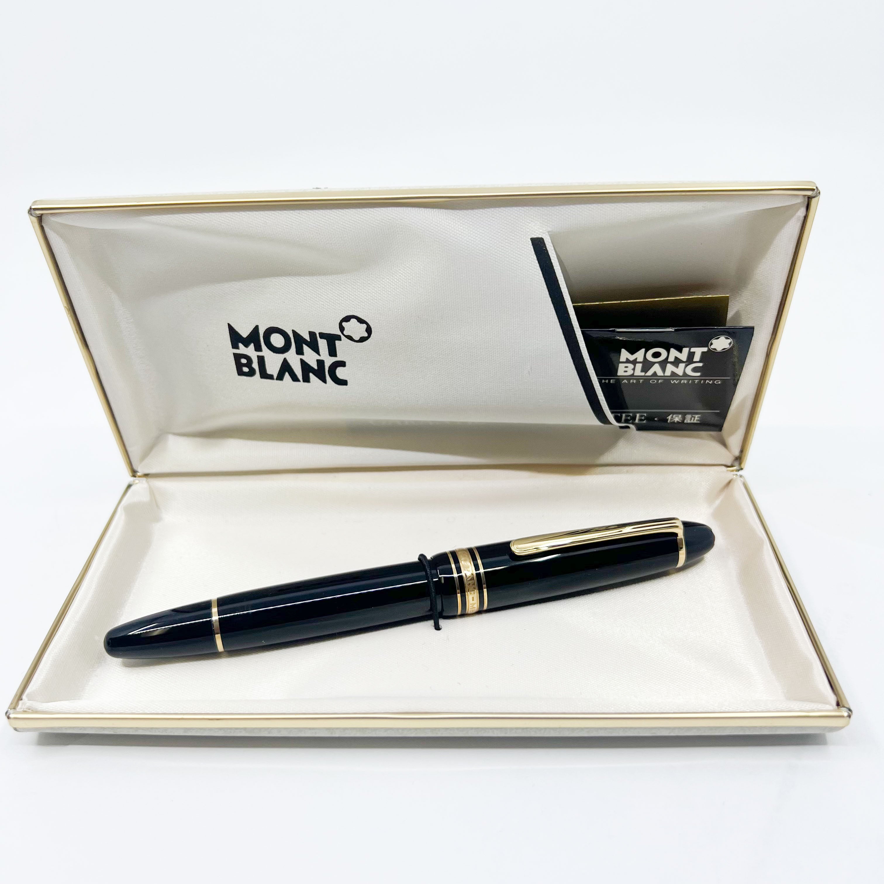 Montblanc Meisterstuck Black Resin #146 LeGrand Fountain Pen