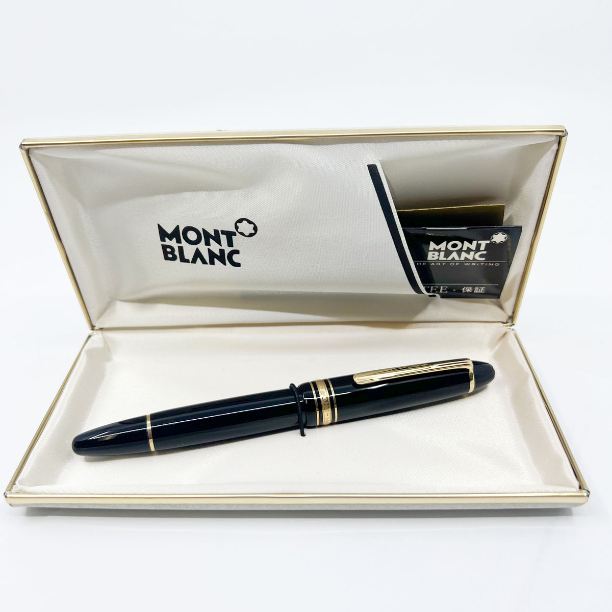 Montblanc Meisterstuck Black Resin #146 LeGrand Fountain Pen - Fine 14 ...