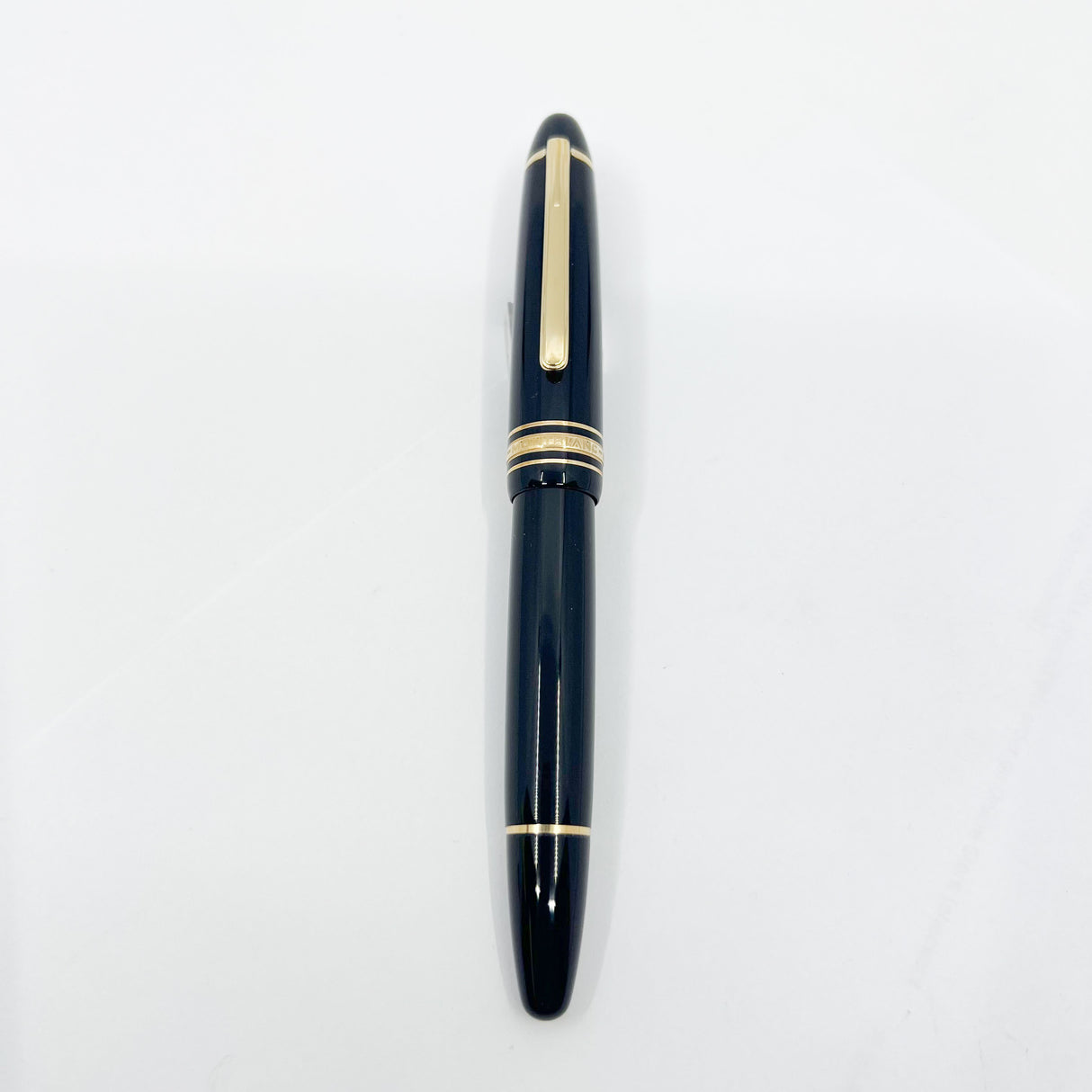 Montblanc Meisterstuck Black Resin #146 LeGrand Fountain Pen  - Fine 14kt  Gold Nib
