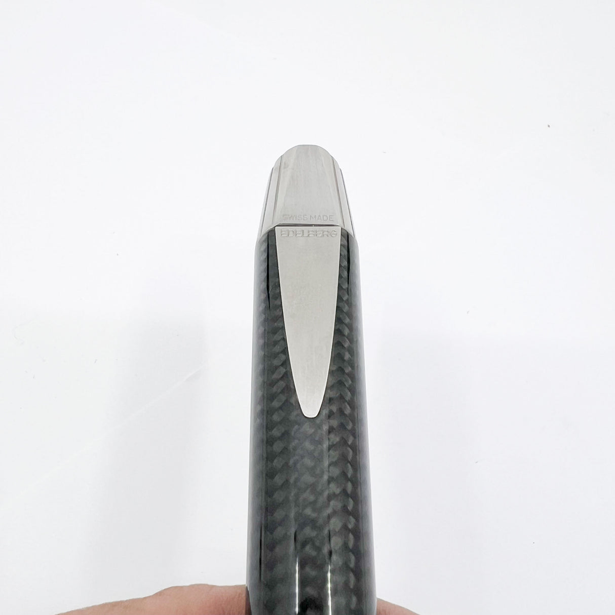 Edelberg (Swiss)  Large Carbon Fibre Sloop Ballpoint Pen