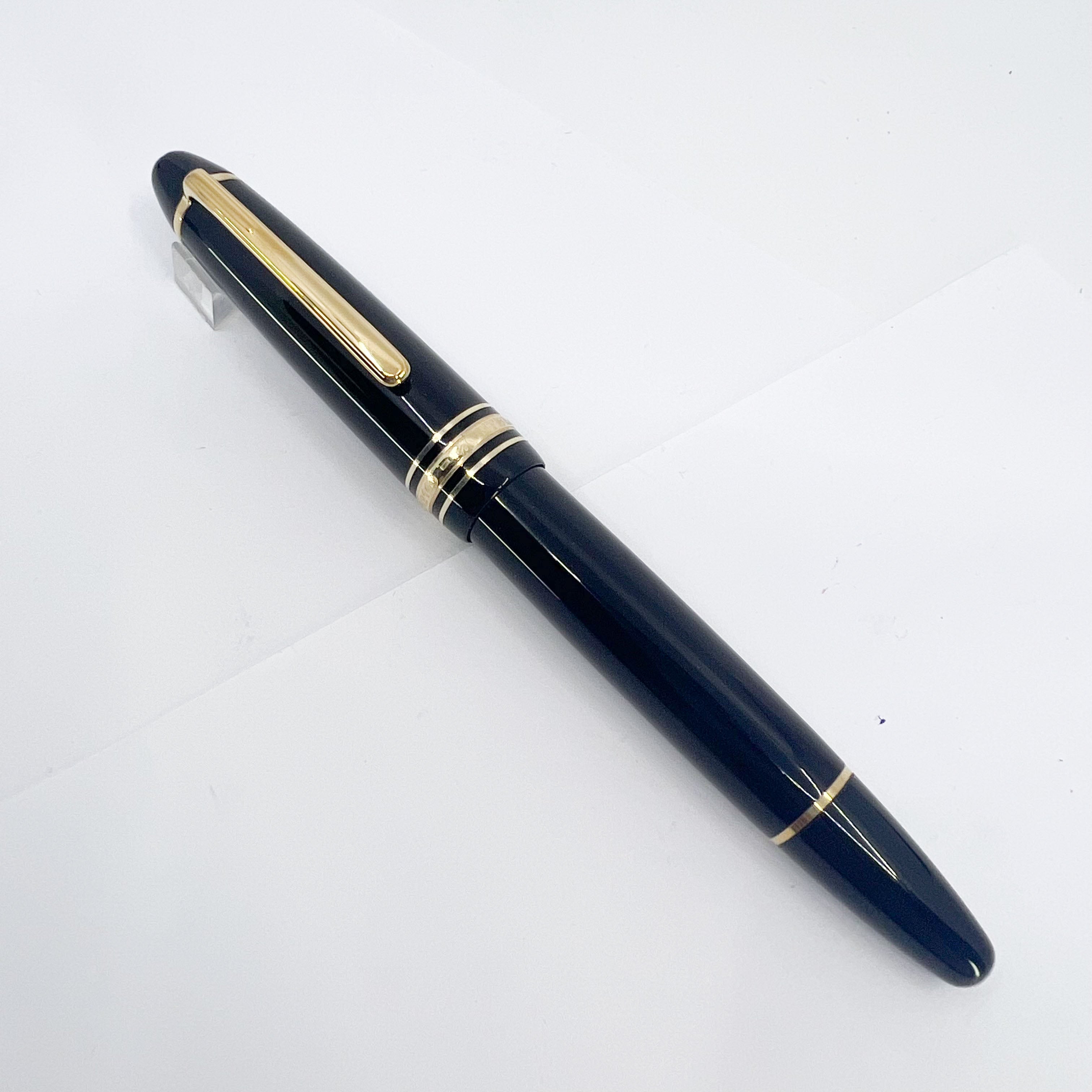 Montblanc Meisterstuck Black Resin #146 LeGrand Fountain Pen - Fine 14 ...