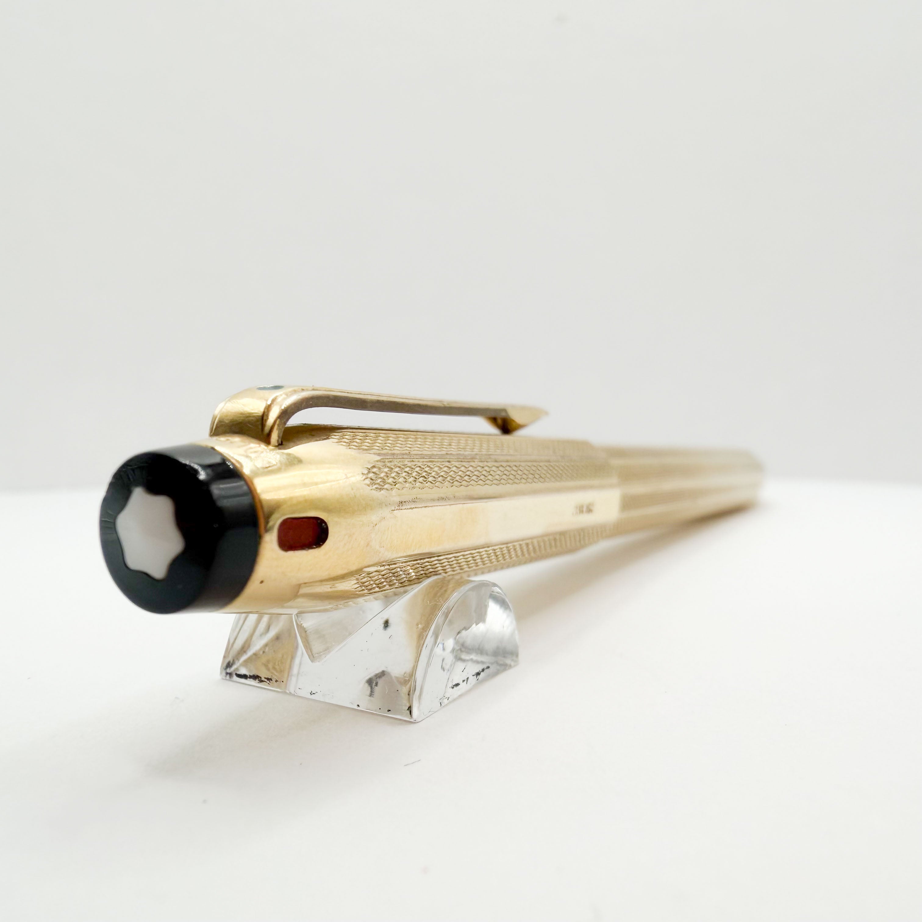 MONTBLANC PIX-O-MAT 4 COLOR MULTI-FUNCTION GOLD-PLATED BALLPOINT