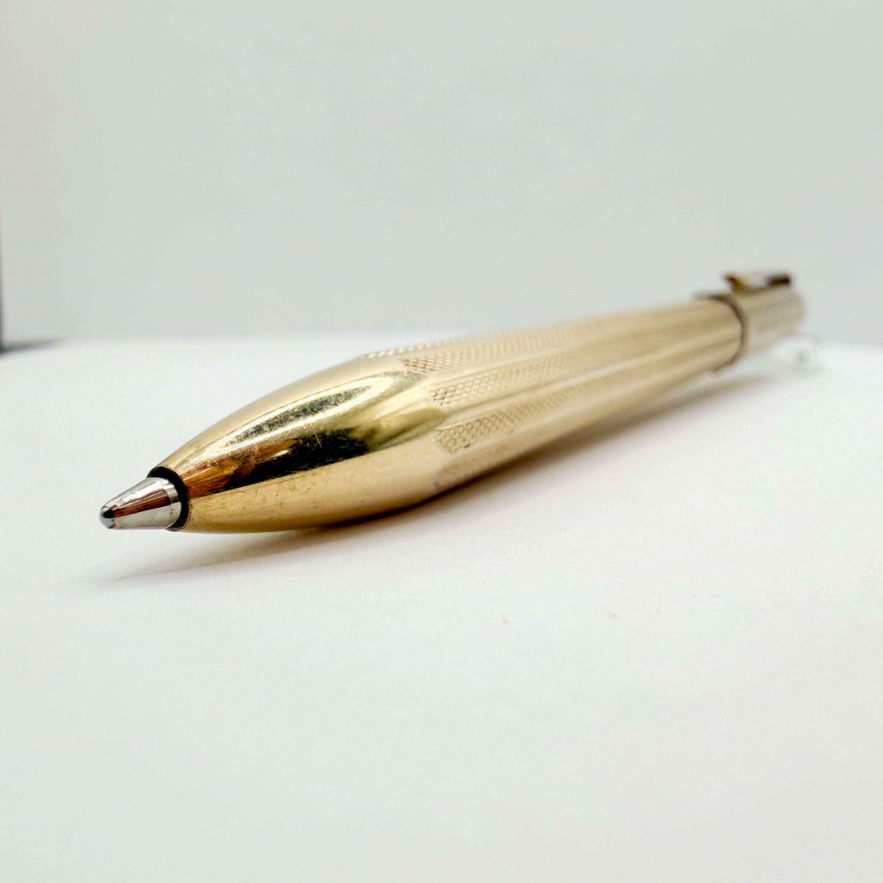 MONTBLANC PIX-O-MAT 4 COLOR MULTI-FUNCTION GOLD-PLATED BALLPOINT