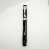 Visconti/Rebecca Moss Visconti Rebecca Moss "New York" Blue (Wall Street) Celluloid Limited Edition Fountain Pen - Visconti Fine 18kt Gold Nib