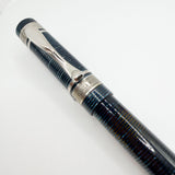 Visconti/Rebecca Moss Visconti Rebecca Moss "New York" Blue (Wall Street) Celluloid Limited Edition Fountain Pen - Visconti Fine 18kt Gold Nib