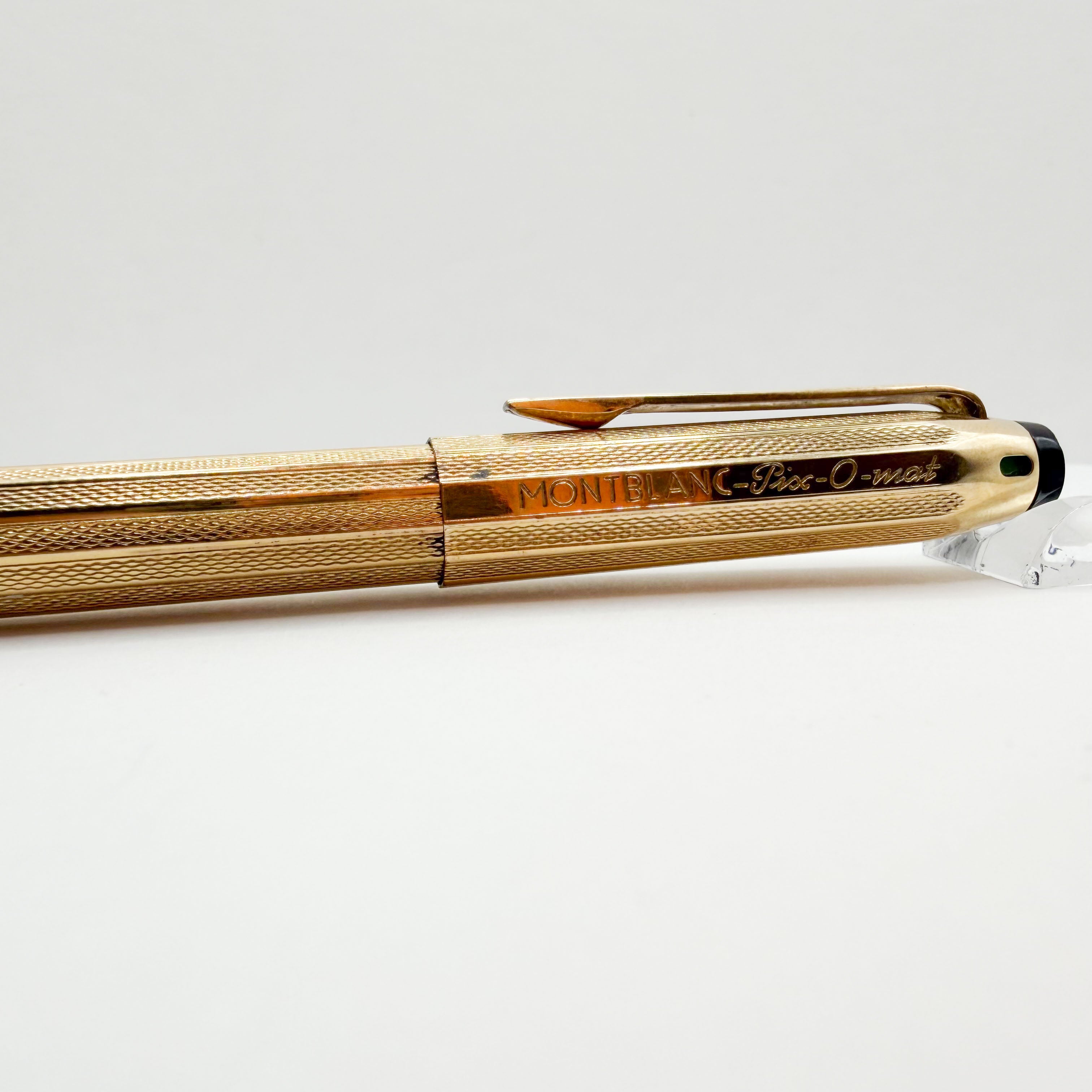 MONTBLANC PIX-O-MAT 4 COLOR MULTI-FUNCTION GOLD-PLATED BALLPOINT