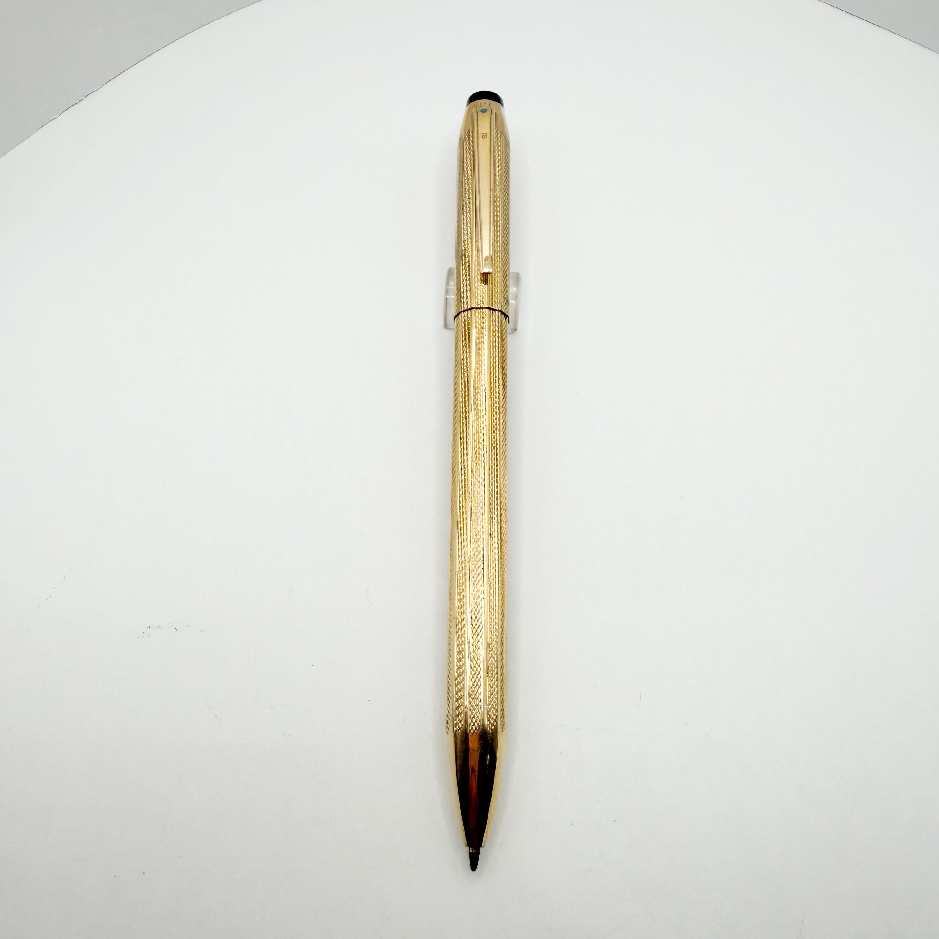 MONTBLANC PIX-O-MAT 4 COLOR MULTI-FUNCTION GOLD-PLATED BALLPOINT
