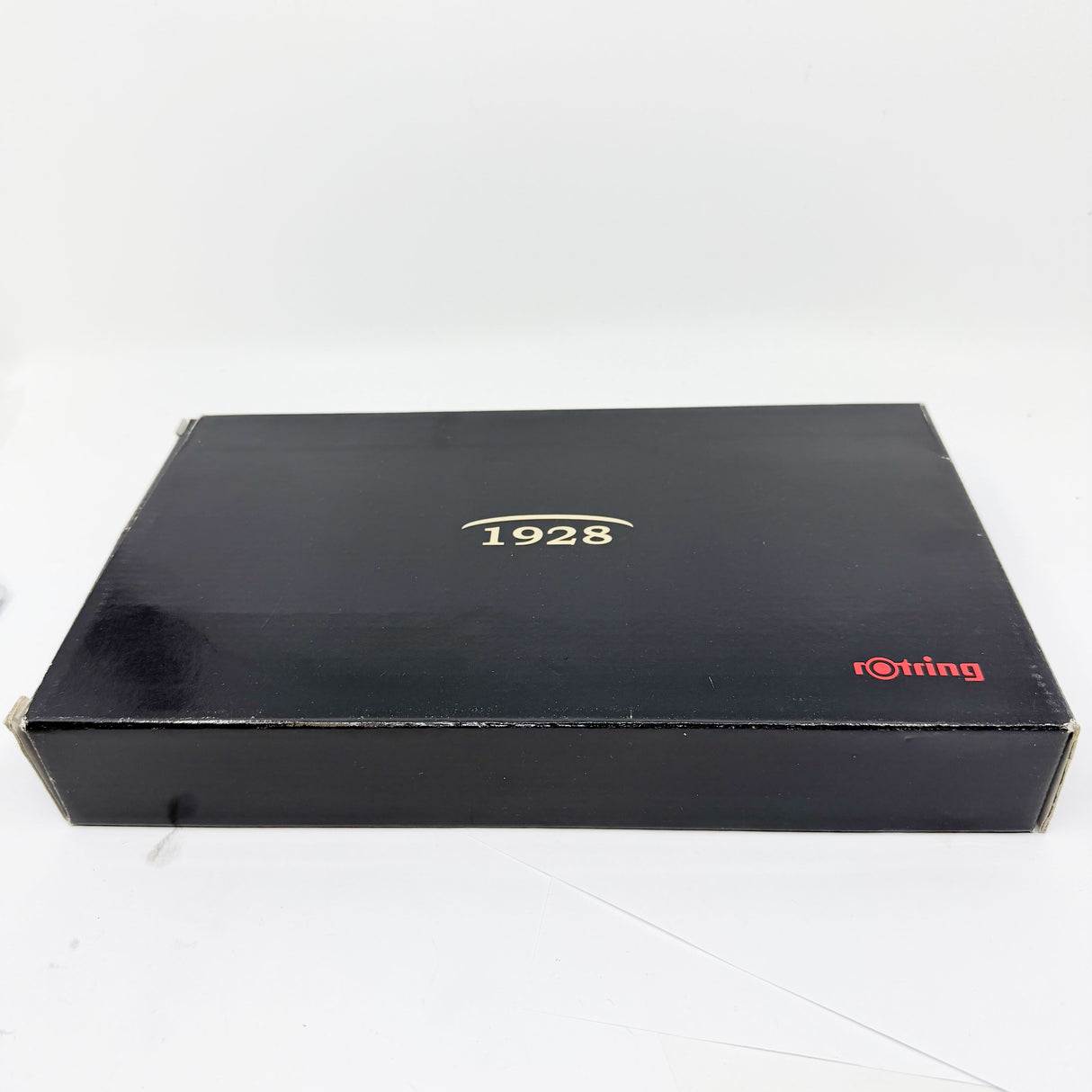 Rotring (German for "Red Ring")  Tintenkuli "1928" Celluloid Limited Edition Fountain Pen Celebrating 70 Years of Rotring Pen Production - Medium 18kt Gold Nib + an Interchangeable Stylographic Tubular Point