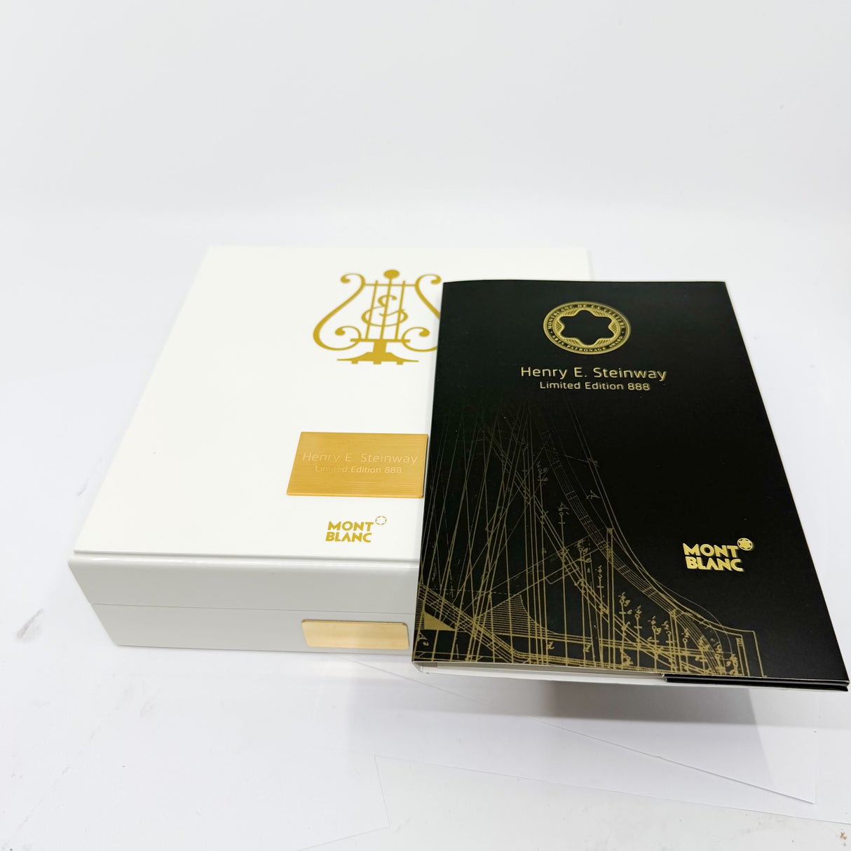 Montblanc Henry E, Steinway 888  Special Edition Patron Of The Arts Limited Edition Fountain Pen - Medium 18kt Gold Nib