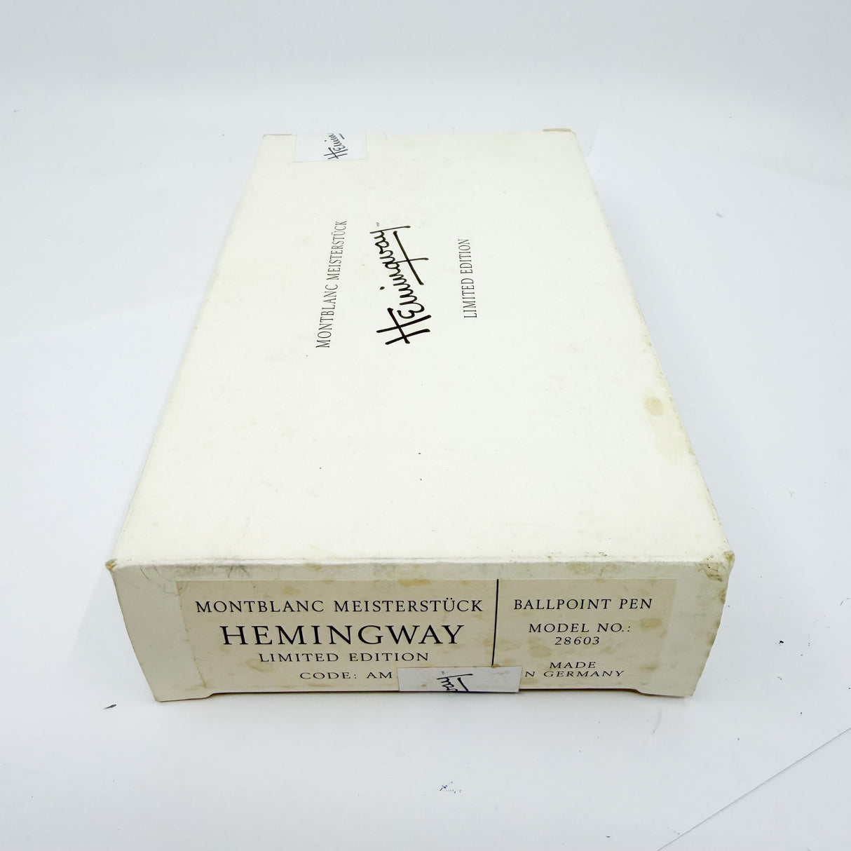 Montblanc Ernest Hemingway Writer's Limited Edition Ballpoint Pen -  1992 - The First of the 34 Year Old Annual Writer Series