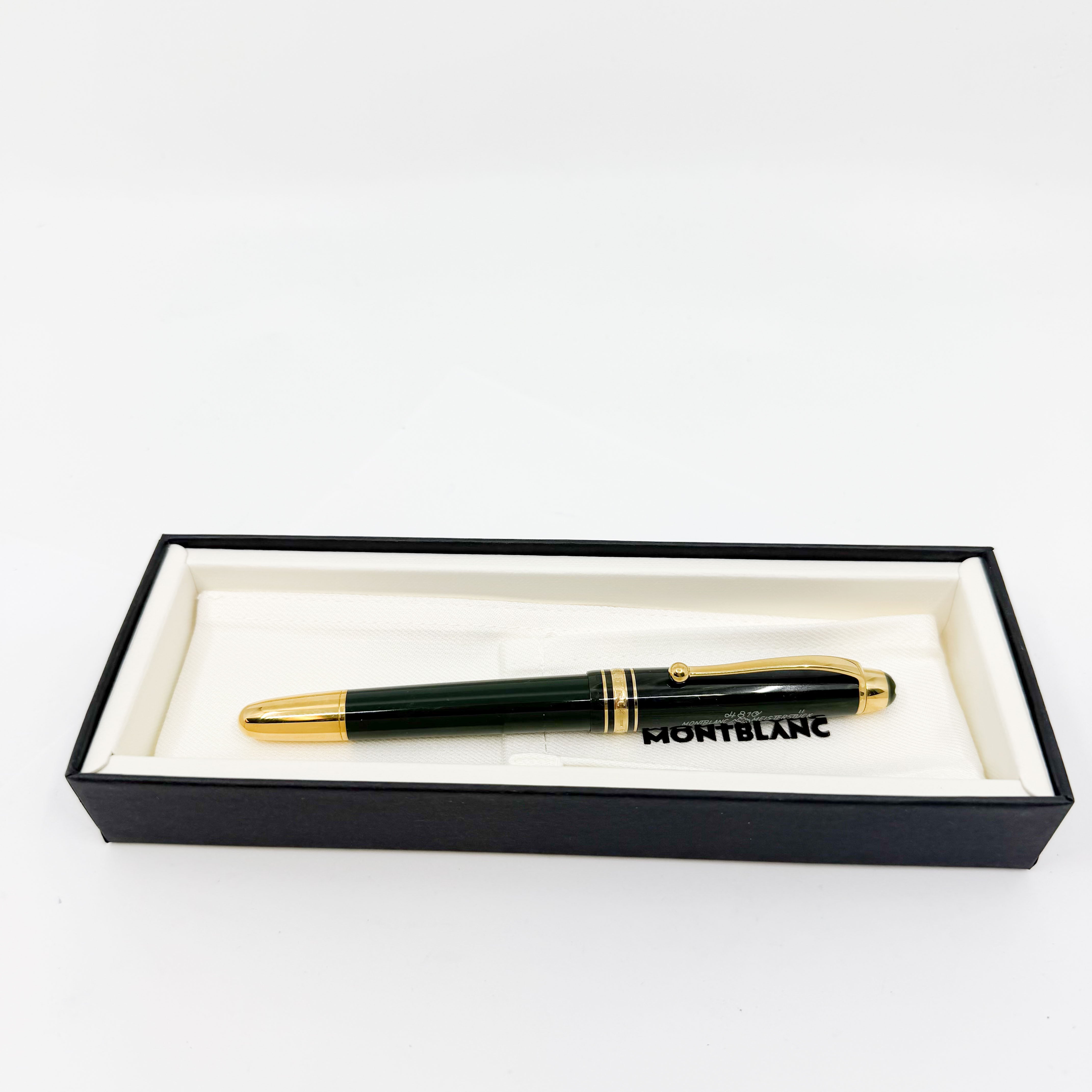 Montblanc Meisterstuck Fountain Pen - 145 The Origin Green