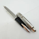 Pilot  Cross-Hatched Sterling Silver Silvern Koushi Fountain Pen