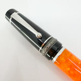Delta -  Original  DolceVita Sterling Silver Trim Medium Fountain Pen - Medium 18kt Gold Nib