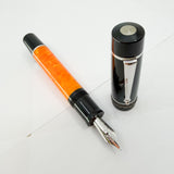 Delta -  Original  DolceVita Sterling Silver Trim Medium Fountain Pen - Medium 18kt Gold Nib
