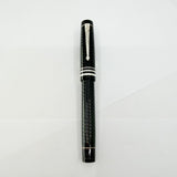 Conway Stewart Duro Heritage Etched Black Limited Edition Fountain Pen  - Fine 18kt Gold Nib
