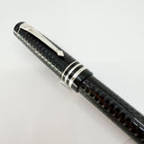 Conway Stewart Duro Heritage Etched Black Limited Edition Fountain Pen  - Fine 18kt Gold Nib