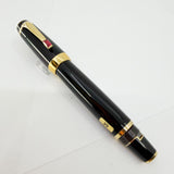 Montblanc Boheme Rouge - Black Resin Fountain Pen - Retractable  Medium 18kt Gold Nib
