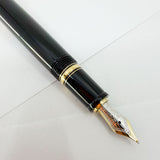 Montblanc Boheme Rouge - Black Resin Fountain Pen - Retractable  Medium 18kt Gold Nib