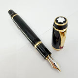 Montblanc Boheme Rouge - Black Resin Fountain Pen - Retractable  Medium 18kt Gold Nib