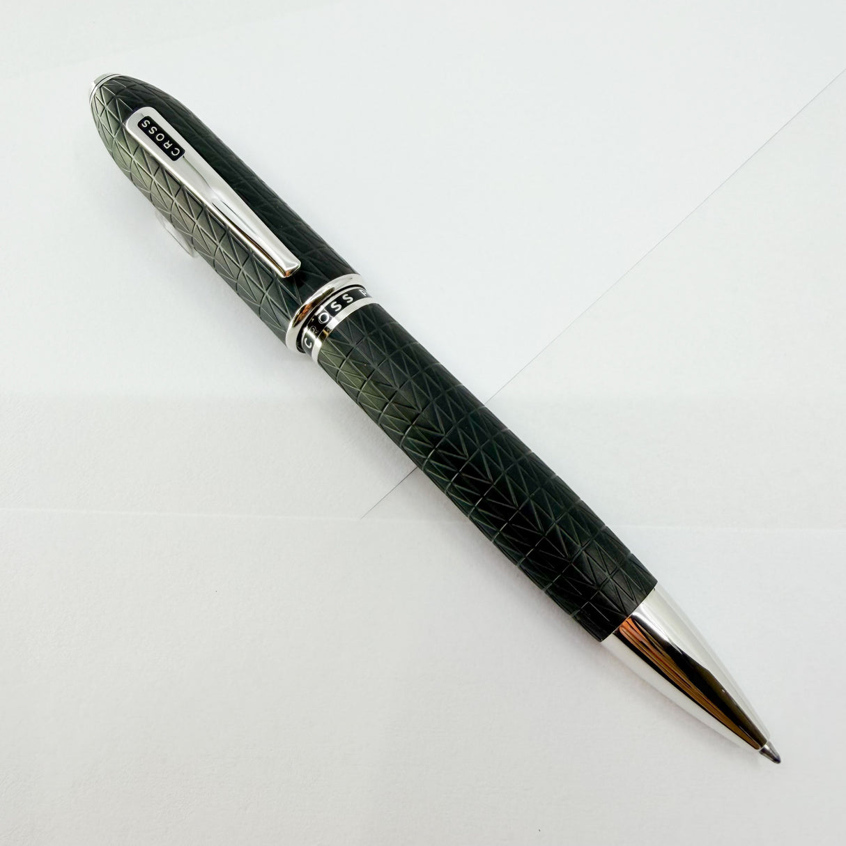 Cross Peerless 125 Oversized Tokyo Satin Black Special Edition Ballpoint