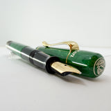Pelikan "1935 Originals of their Time" Green Jade Celluloid Limited Edition Fountain Pen - Medium 18kt Gold Nib