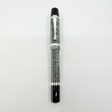 Montegrappa Nazionale Flex Shiny Circles Celluloid Limited Edition Fountain Pen - Flexible Fine 14kt Gold Nib