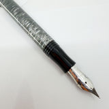 Montegrappa Nazionale Flex Shiny Circles Celluloid Limited Edition Fountain Pen - Flexible Fine 14kt Gold Nib