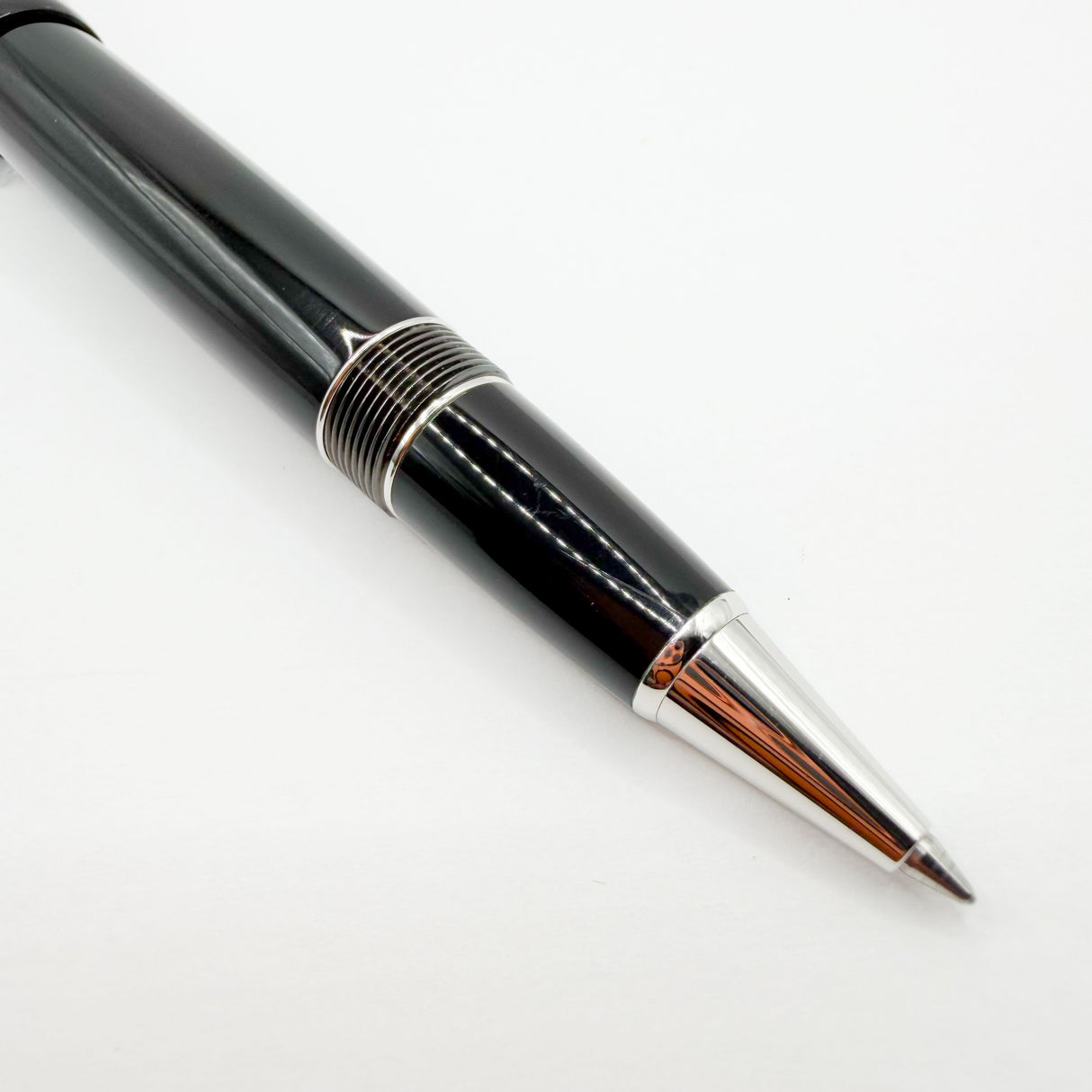 Montblanc Meisterstuck  Black Resin - Platinum Plated Trim LeGrand  Rollerball
