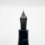 Visconti Divina Elegance Oversize Imperial Blue Fountain Pen  - Fine 18kt Gold Nib