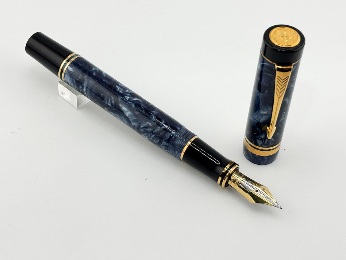 Parker Duofold Centennial (Largest Size) Fountain Pen   - Medium 18kt Gold Nib