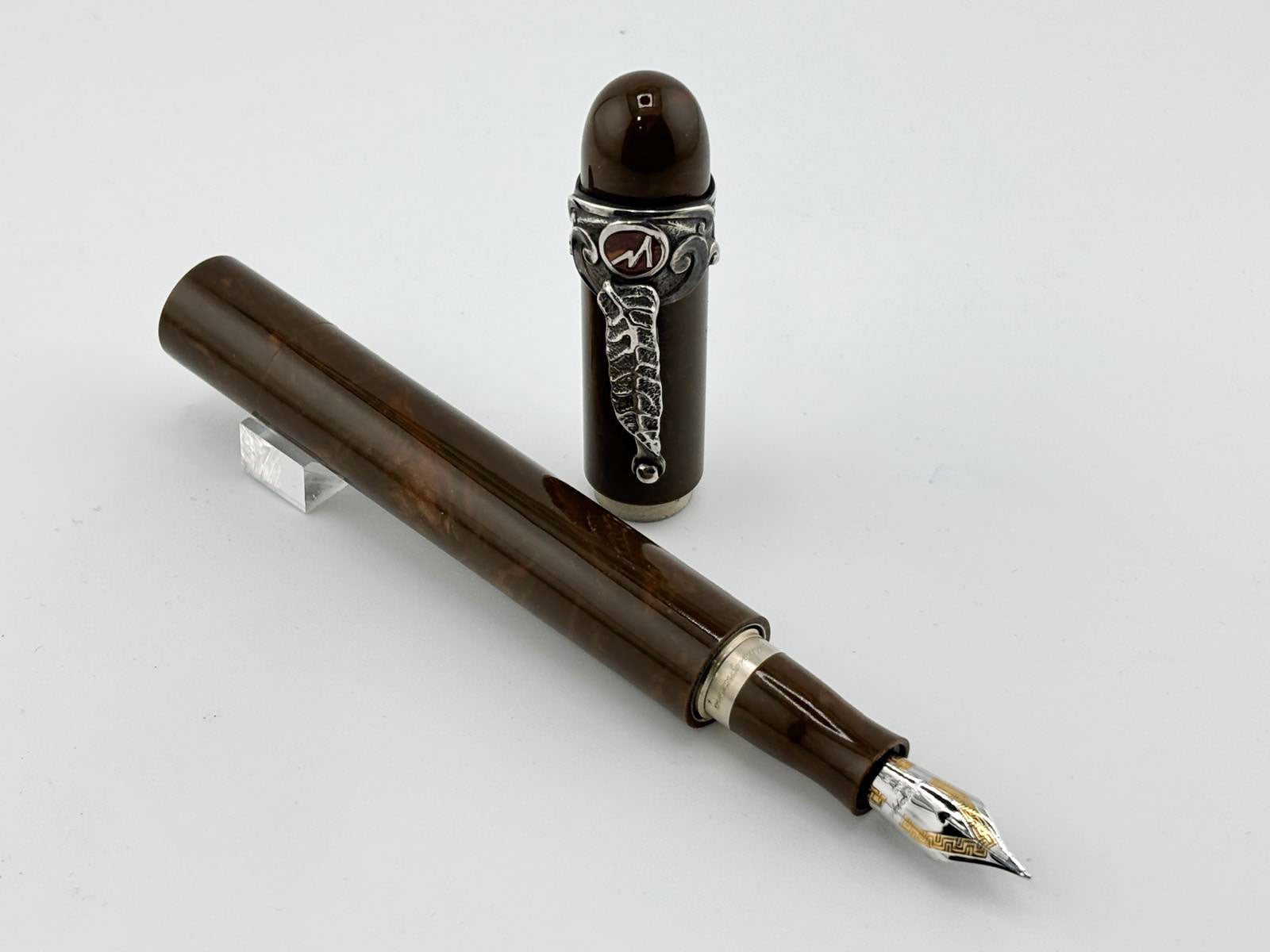 その他 Montegrappa Cigar 1997 Montegrappa Cigar Limited Edition Fountain Pen - Medium 18kt Gold