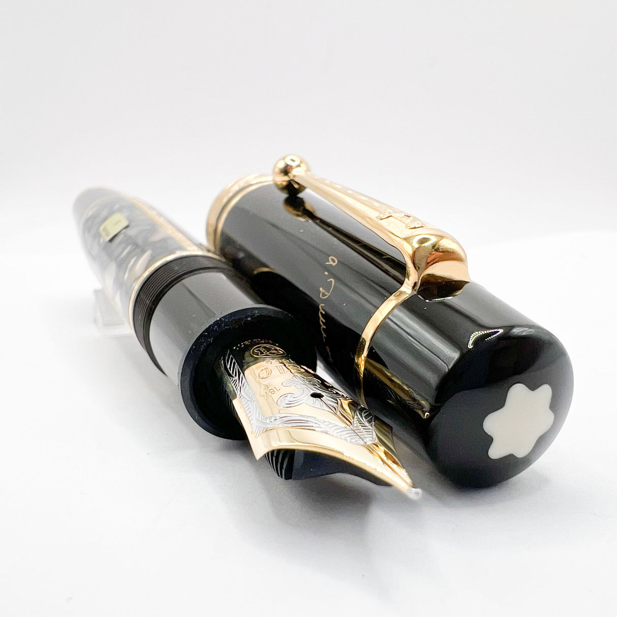 Montblanc Alexandre Dumas (Incorrect Signature) Writer Series Ltd. Ed. Fountain Pen - Fine 18kt Gold Nib