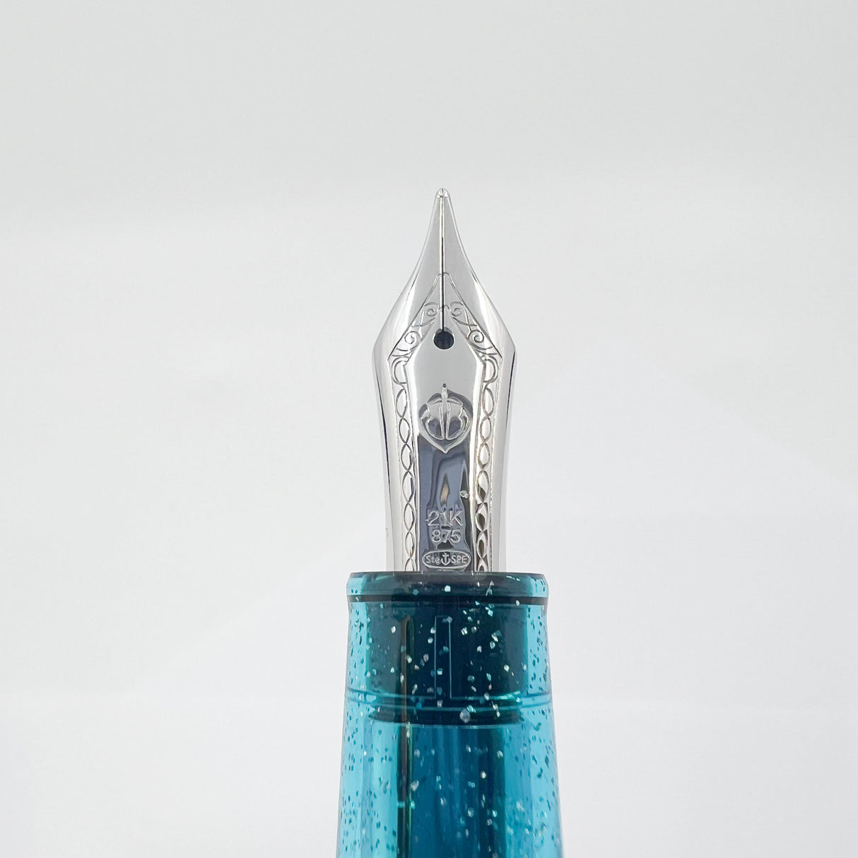 Sailor Purple Northern Lights Pro Gear Fountain Pen  - Broad 21kt Gold Nib