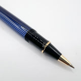 Pelikan Early R800 Blue Striped/Black Cap Rollerball