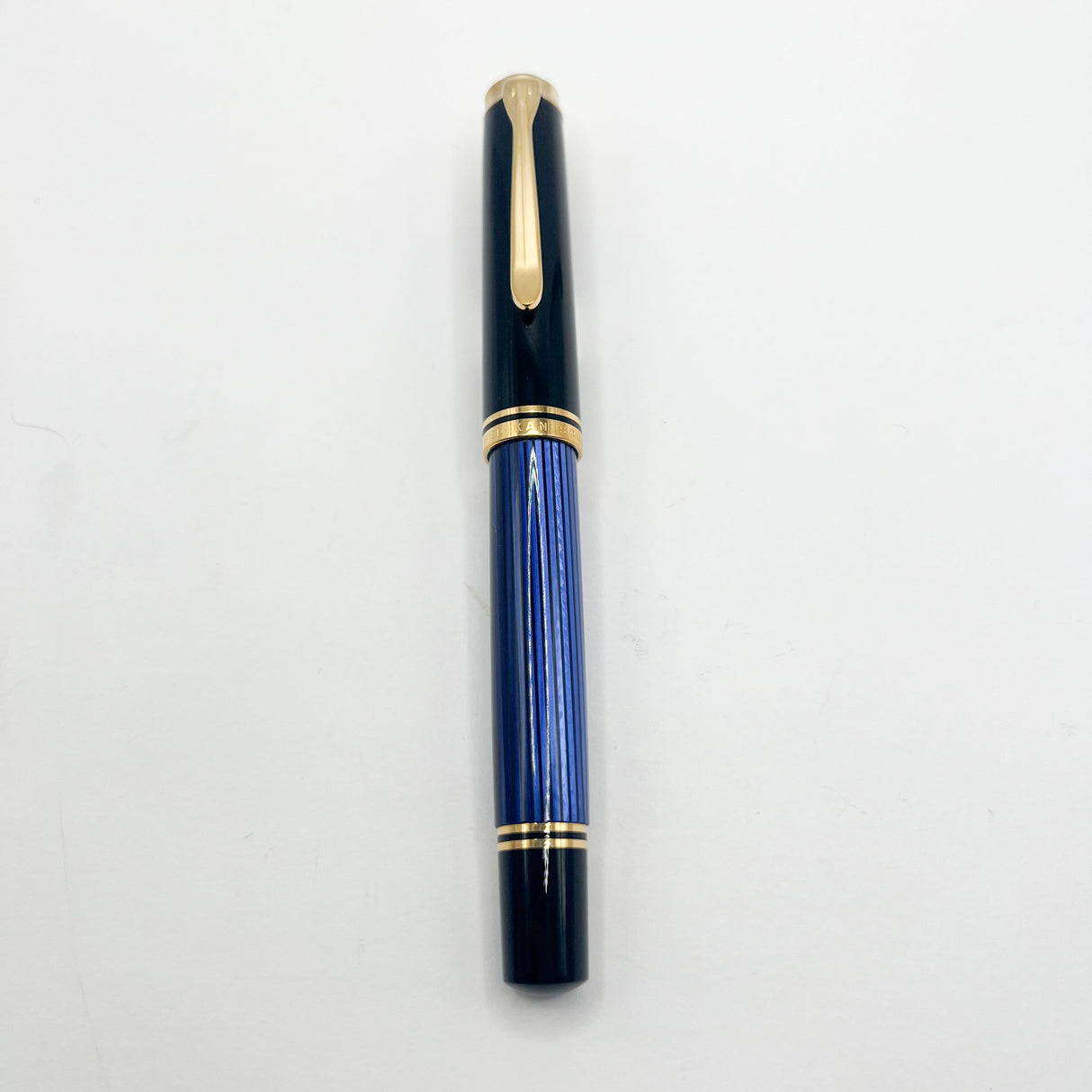 Pelikan Early R800 Blue Striped/Black Cap Rollerball