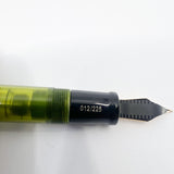 Conklin Nozac Green Saft Celluloid Fountain Pen – Legacy Collection Limited Edition - Flexible Medium 14kt Gold Nib