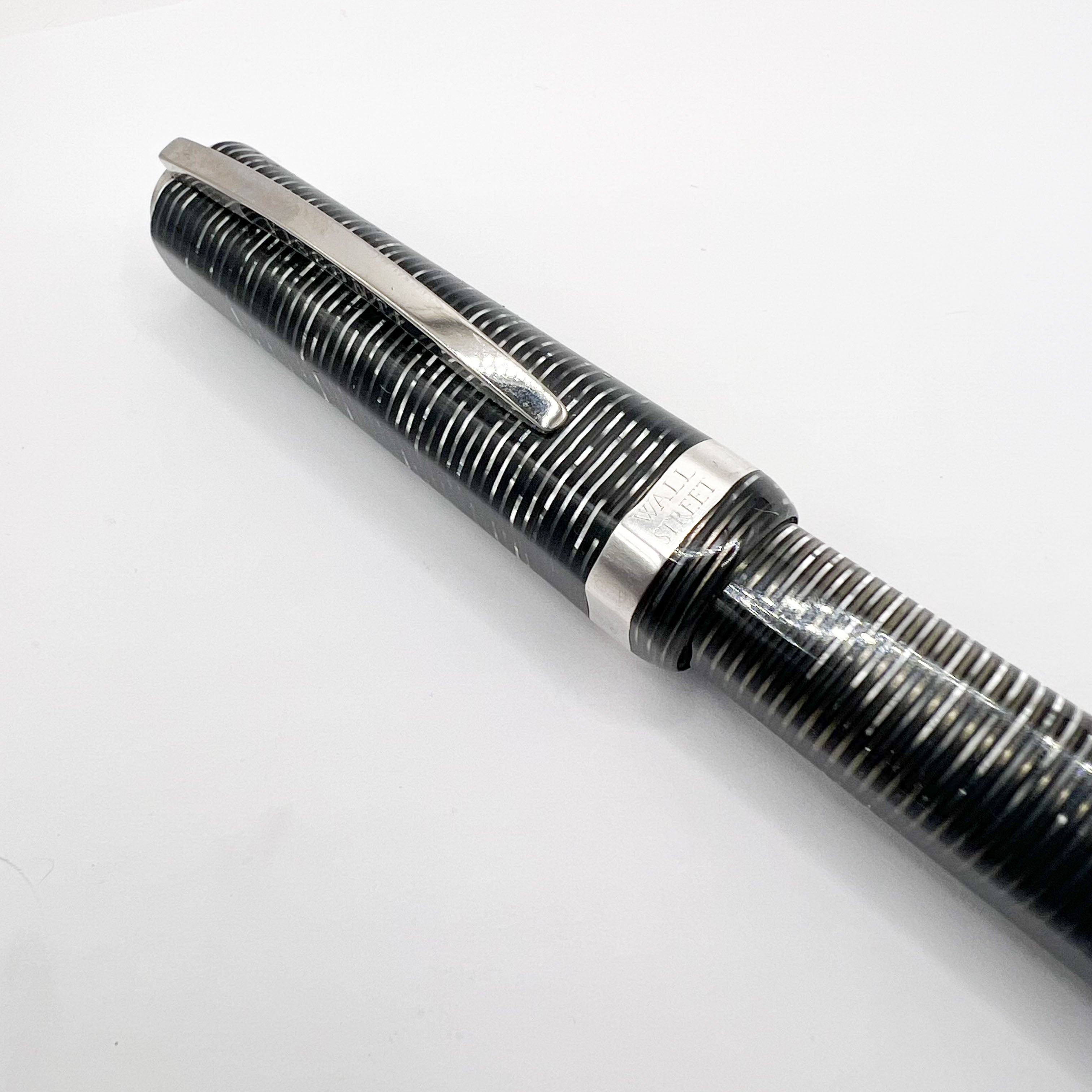 Visconti Oversized Wall Street Limited Edition Glittering Silver