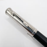 Graf von Faber Castell Classic Ebony Wood Fountain Pen - Medium 18kt Gold Nib