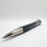 Visconti Wall Street Glittering Gray Striped Celluloid Ballpoint Pen