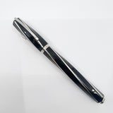 Visconti First Generation Black Divina Oversize Fountain Pen - Flexible Medium 23K Palladium Nib