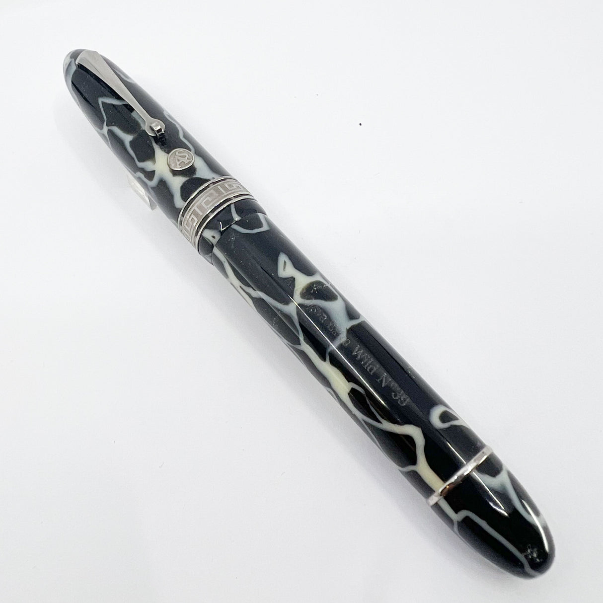 ASC (Armando Simoni Club) Ogiva Oversized Extra Art Nouveau "Wild" (OMAS Original) Celluloid Limited Edition  Fountain Pen - Magic Flex Medium 18kt Gold Nib