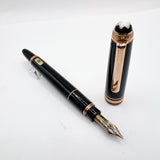Montblanc Meisterstuck 75th Anniversary Mozart "1924" Limited Edition Fountain Pen - Medium 18kt Rose Gold Nib