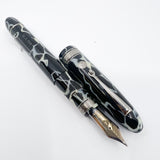 ASC (Armando Simoni Club) Ogiva Oversized Extra Art Nouveau "Wild" (OMAS Original) Celluloid Limited Edition  Fountain Pen - Magic Flex Medium 18kt Gold Nib