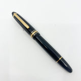 Montblanc Meisterstuck Black Resin #146 LeGrand Fountain Pen  - Flexible  Broad 14kt Gold Nib